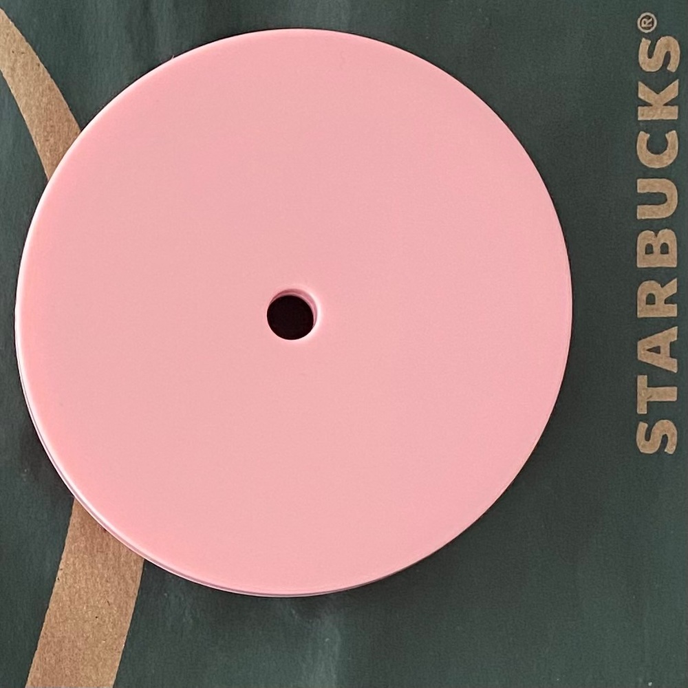 STARBUCKS RED Lips Cup Replacement Lid & Straw Only